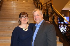 Taken in 2016 during the CoSIDA Convention at the Anatole in Dallas: CoSIDA presidents Andy Seeley and Willson.